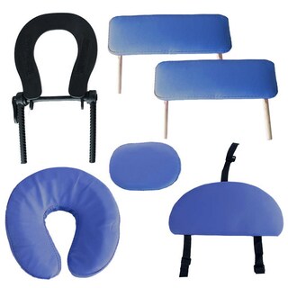 Foto 3 | Cama de Masaje Nanofort Mkz-camamasapeque2523-1azu Plegable/ Recta/ Portátil color Azul