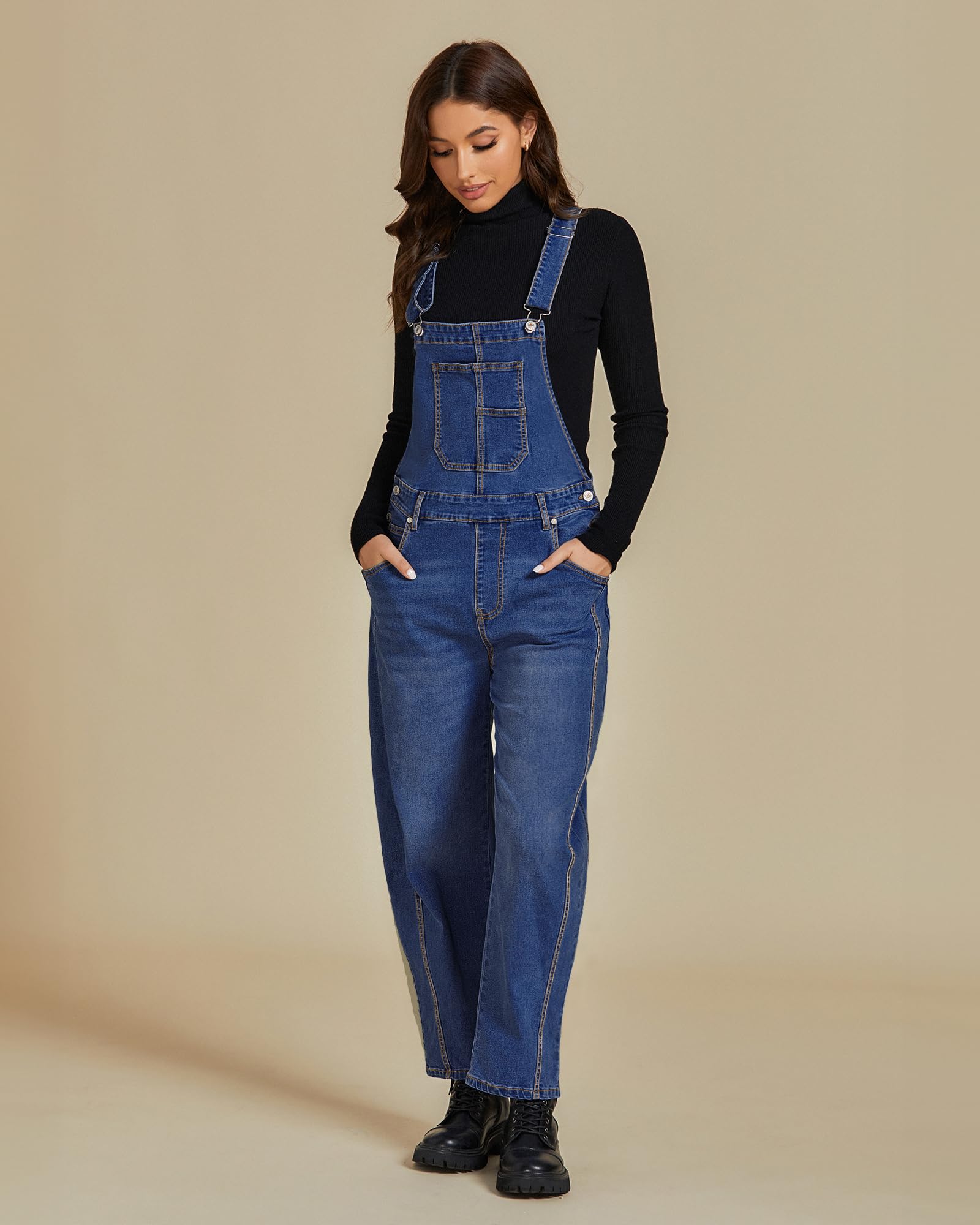 Foto 4 | En General, Luvamia, Casual, Elástico, Azul Para Mujer, Talla L - Venta Internacional.