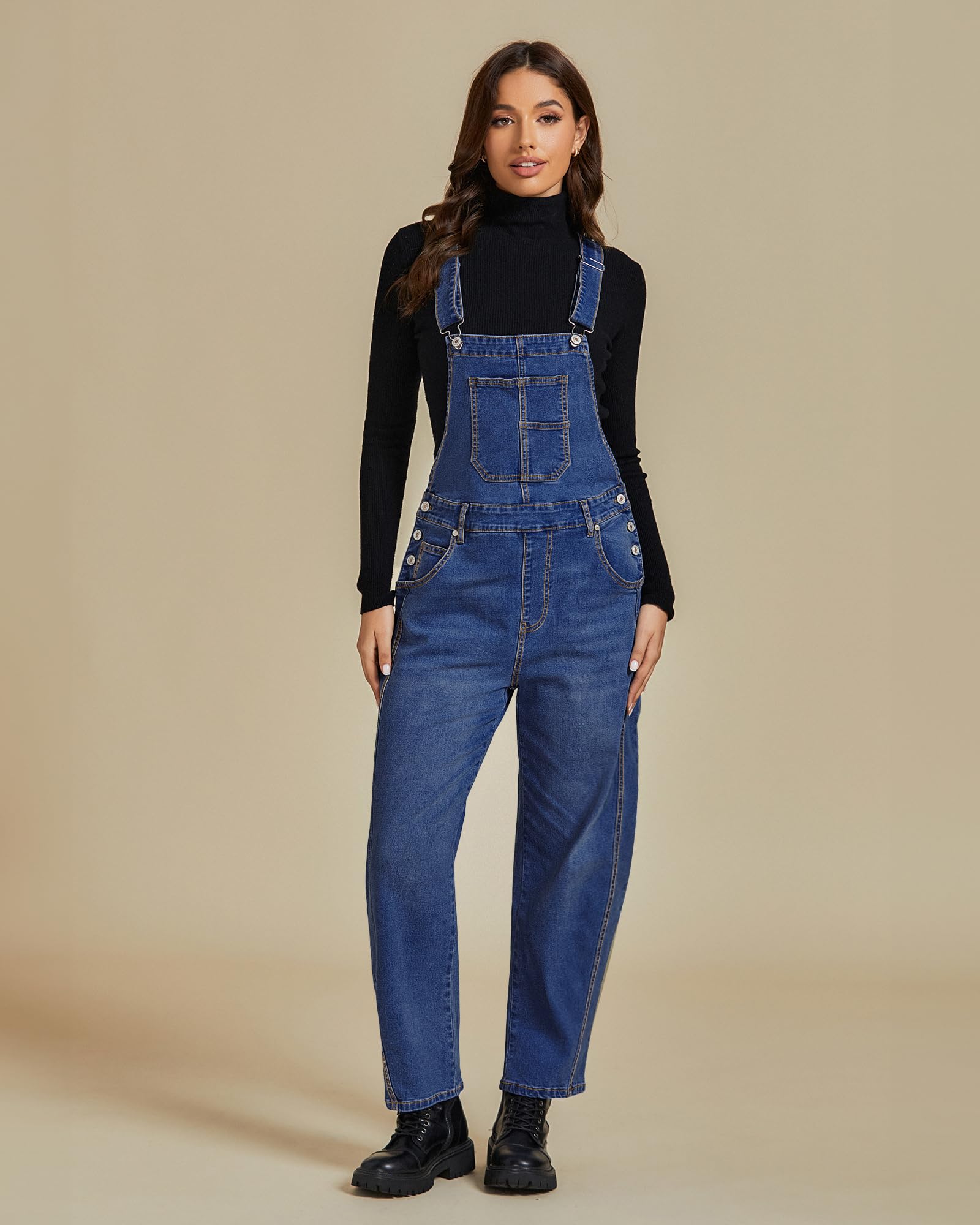 Foto 7 pulgar | En General, Luvamia, Casual, Elástico, Azul Para Mujer, Talla L - Venta Internacional.