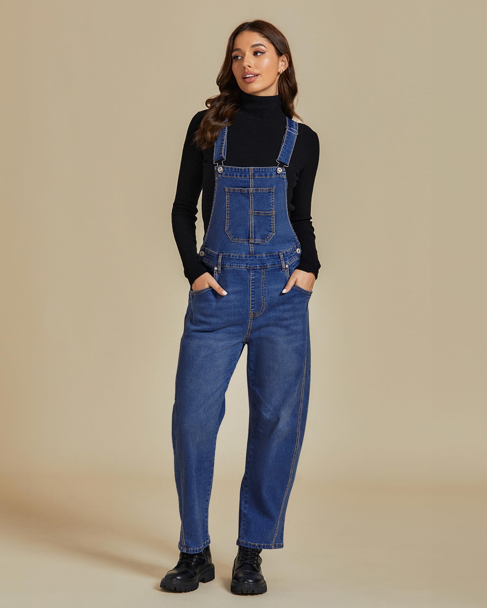 Foto 7 | En General, Luvamia, Casual, Elástico, Azul Para Mujer, Talla L - Venta Internacional.