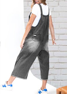 Foto 3 | Jumper Chouyatou de Mezclilla Gris para Mujer - Venta Internacional