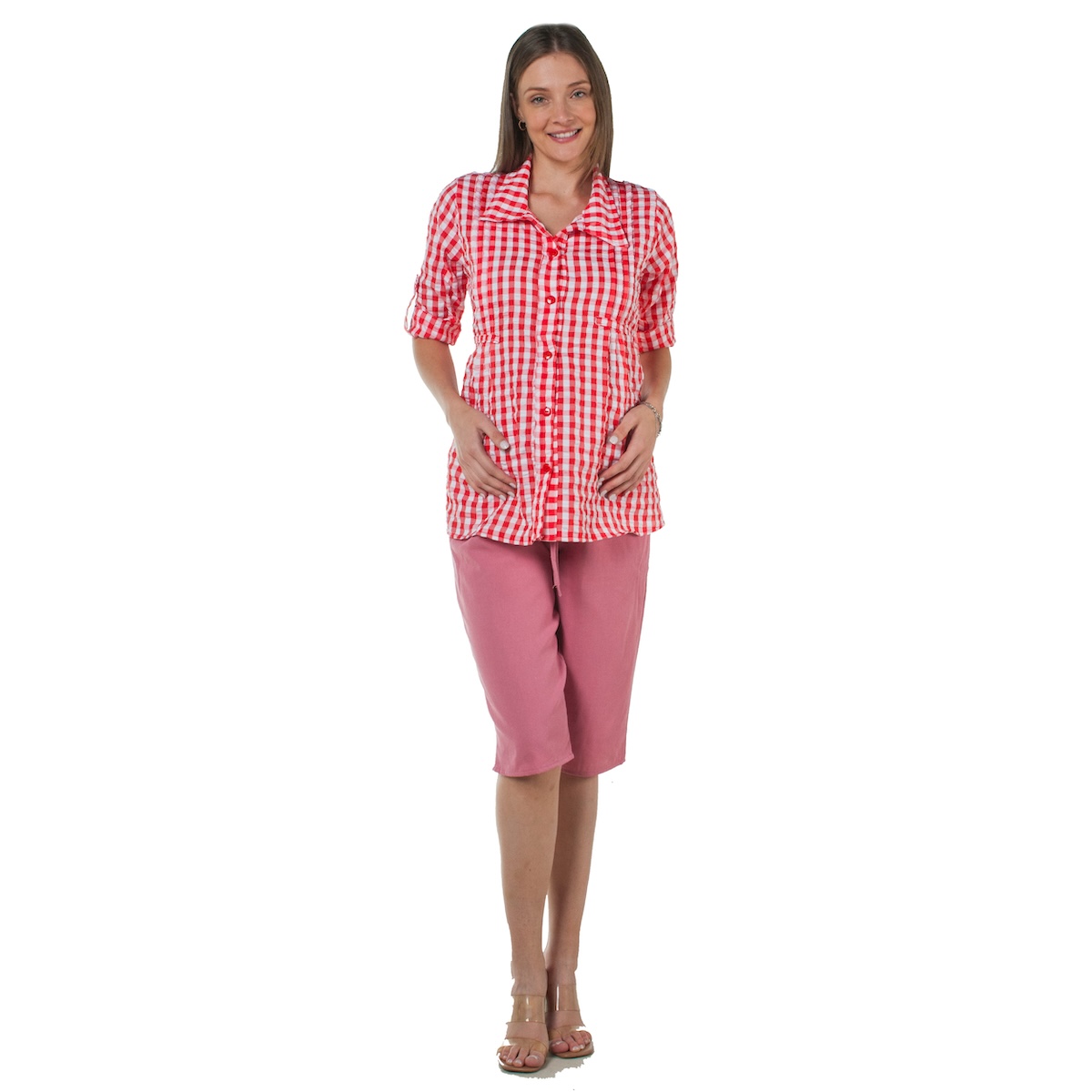 Blusa Camisera De Maternidad