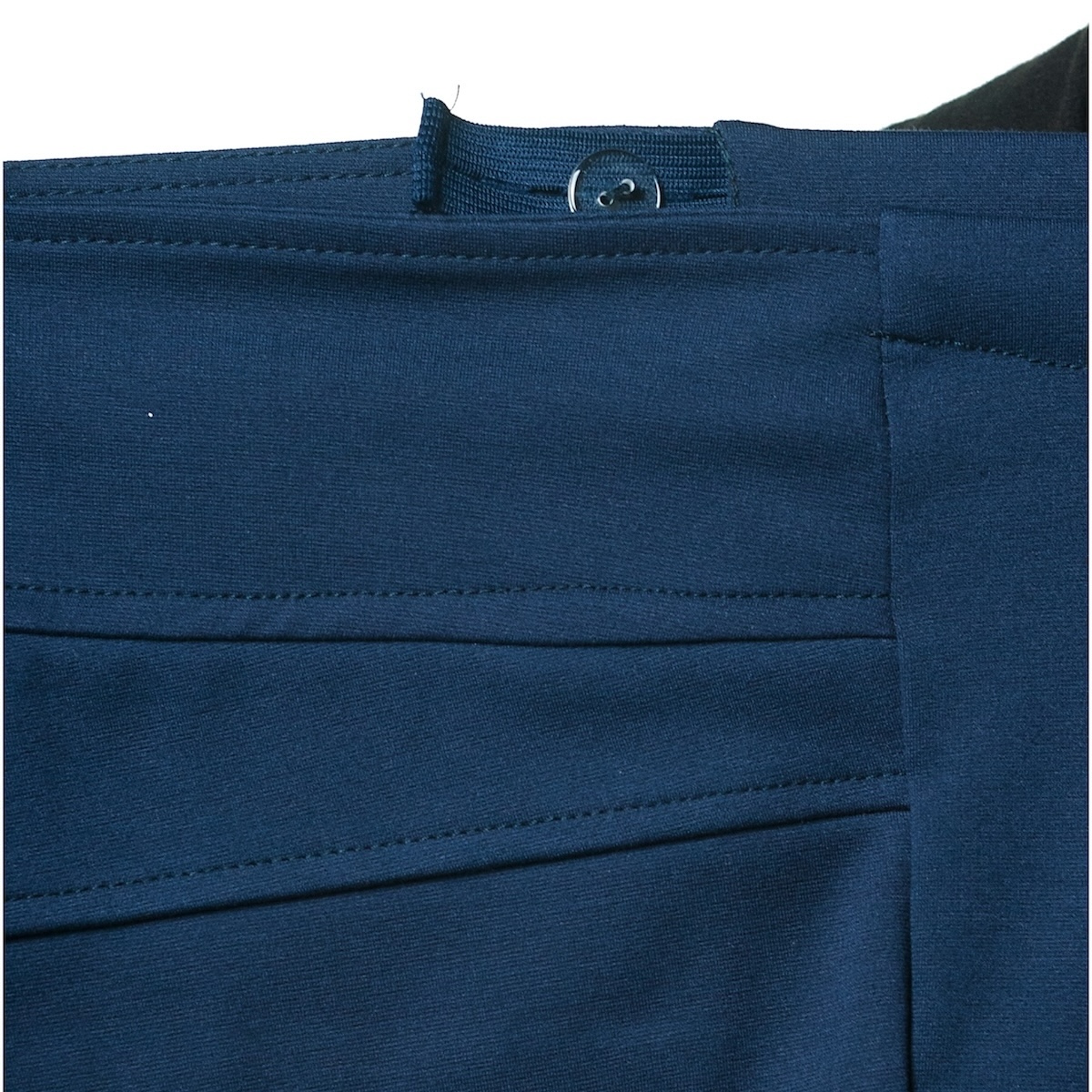 Foto 5 pulgar | Pantalón de Maternidad de Vestir Doble Stretch Azul para Mujer