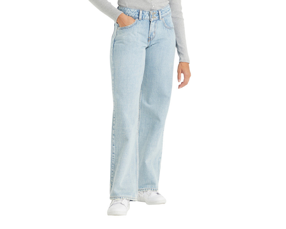 Foto 2 pulgar | Jeans Superlow Levi’s A7498-0000 Mujer Azul Claro
