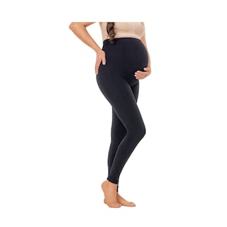 Foto 2 | Leggings Materno Hilado D/cobre Negro Medivaric