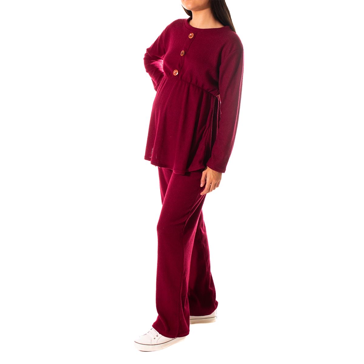 Foto 4 pulgar | Conjunto De Pants De Maternidad Juvenil
