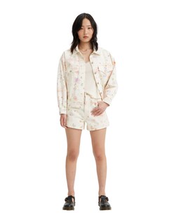 Foto 4 | Shorts Levi's High Waisted Mom para Mujer