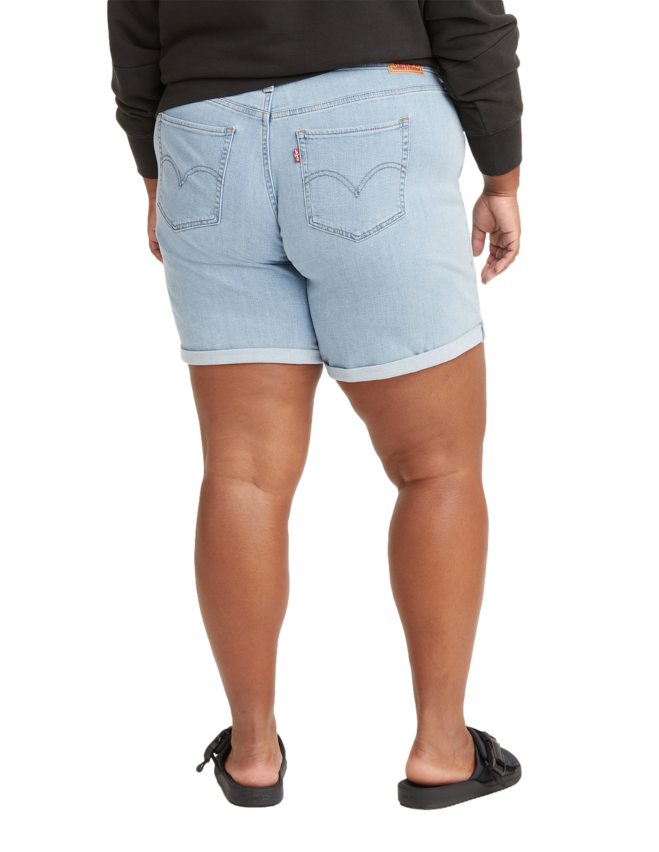 Foto 4 pulgar | Short Levi's Plus Mid Length para Mujer