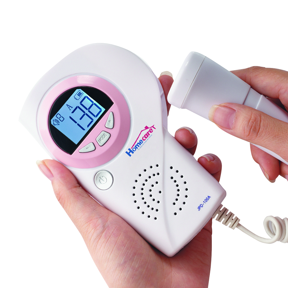 Foto 2 pulgar | Doppler Fetal 3.0 Mhz Homecare 100a color Rosa con Blanco