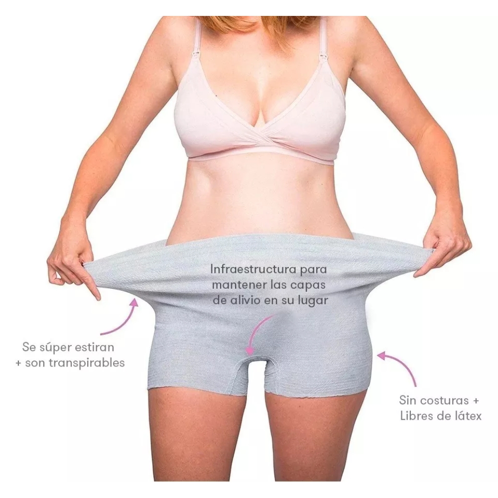 Foto 5 pulgar | Calzones Desechables Posparto Frida Mom Tipo Short 8 Unidades