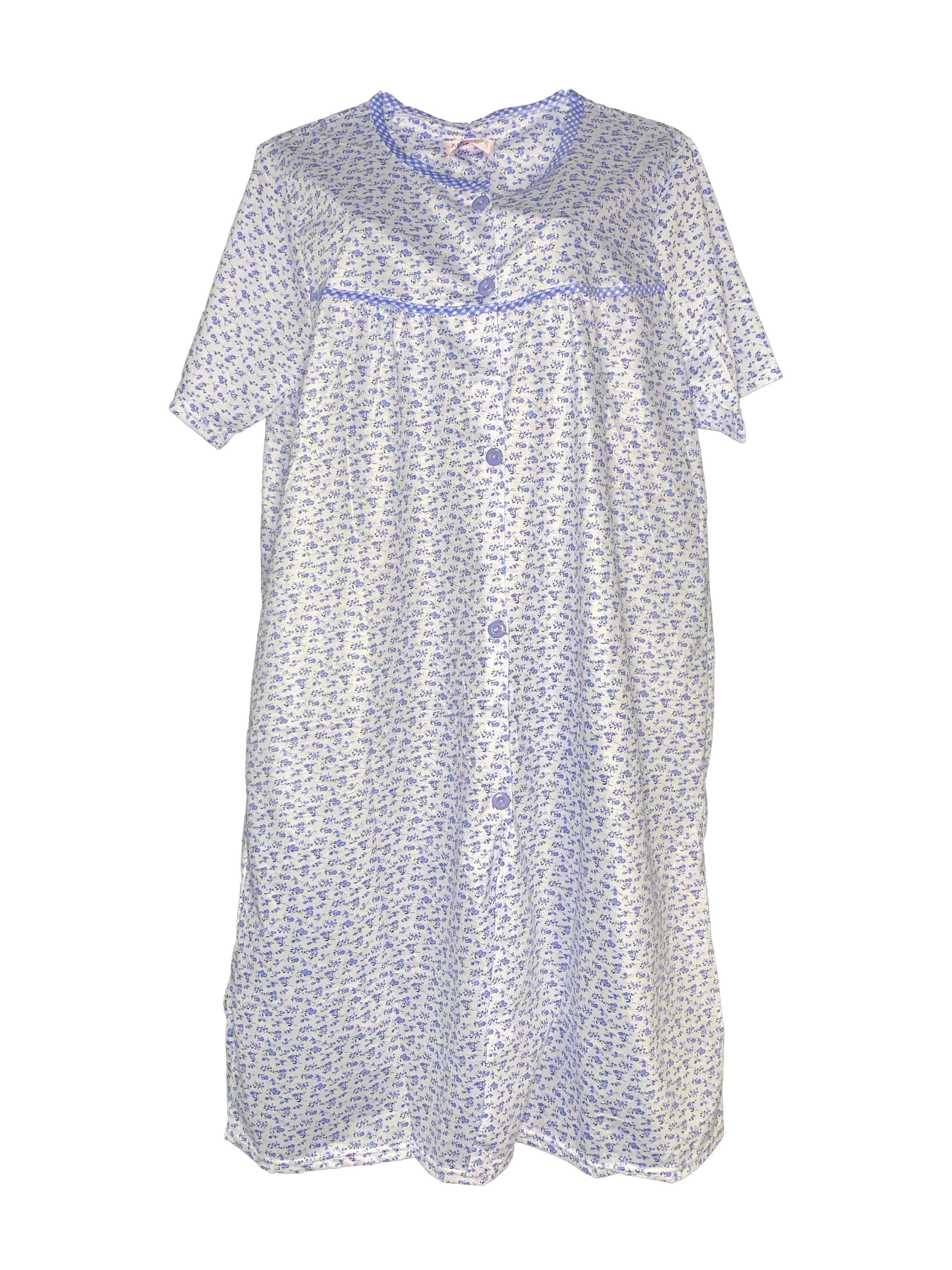 Bata para Dormir Tatys Fashion Suave y Cómoda color Azul