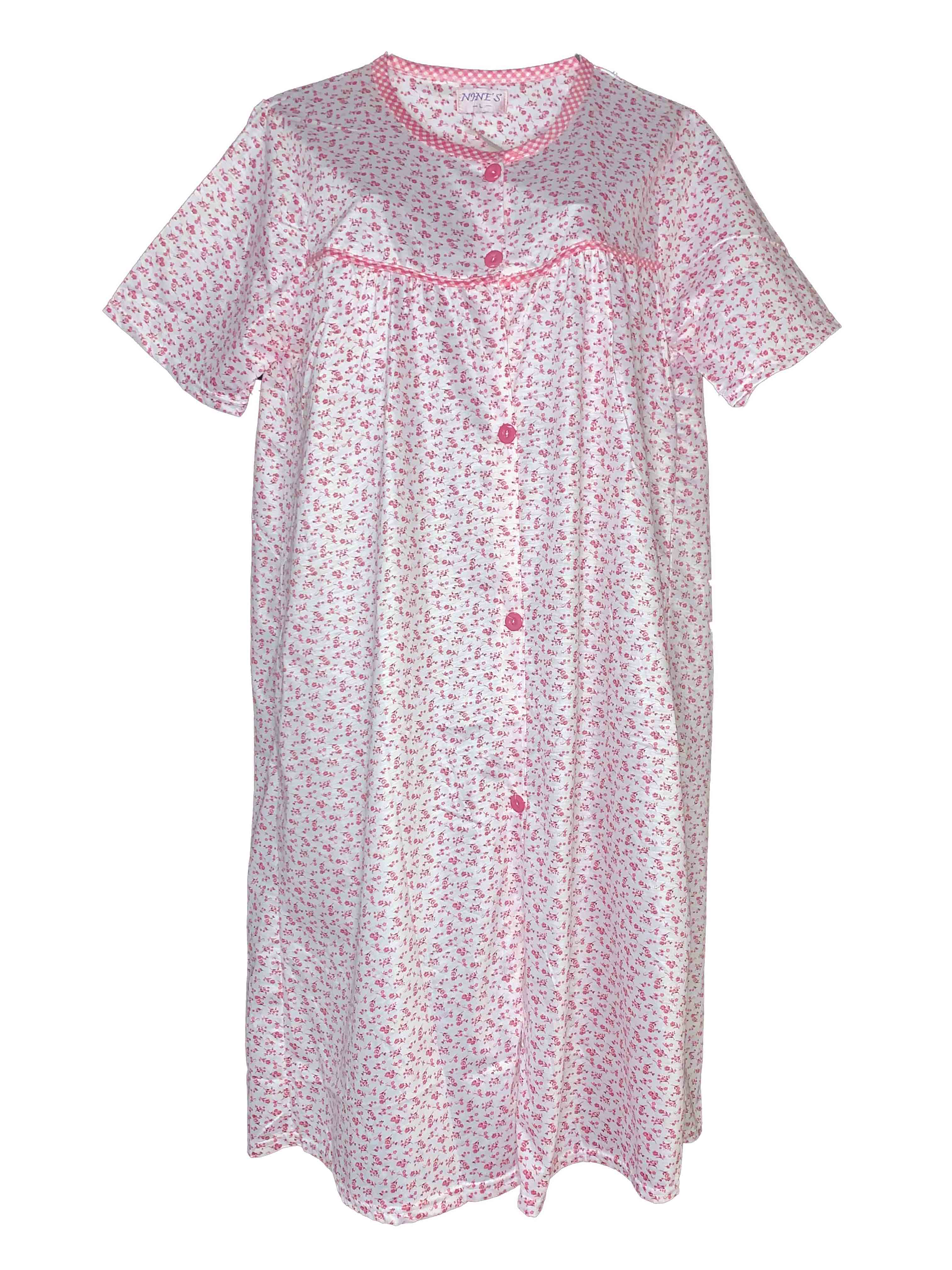 Bata para Dormir Tatys Fashion Suave y Cómoda color Rosa