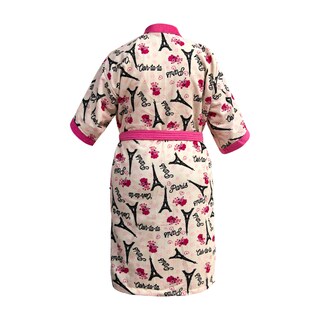 Foto 3 | Bata Elefantito Hogar Superabsorbente París Rosa + Accesorios para Mujer
