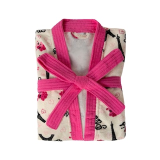 Foto 4 | Bata Elefantito Hogar Superabsorbente París Rosa + Accesorios para Mujer