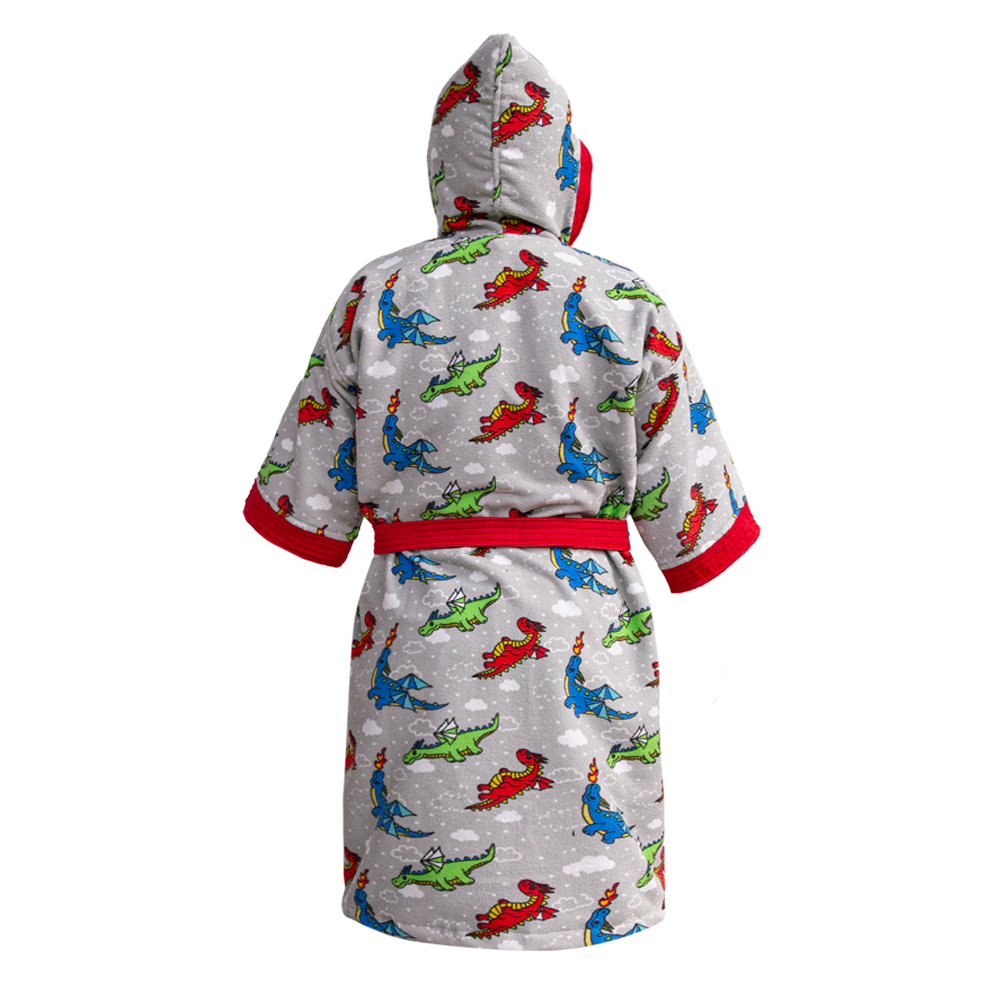 Foto 4 pulgar | Bata con Pantuflas Elefantito Hogar Dragones