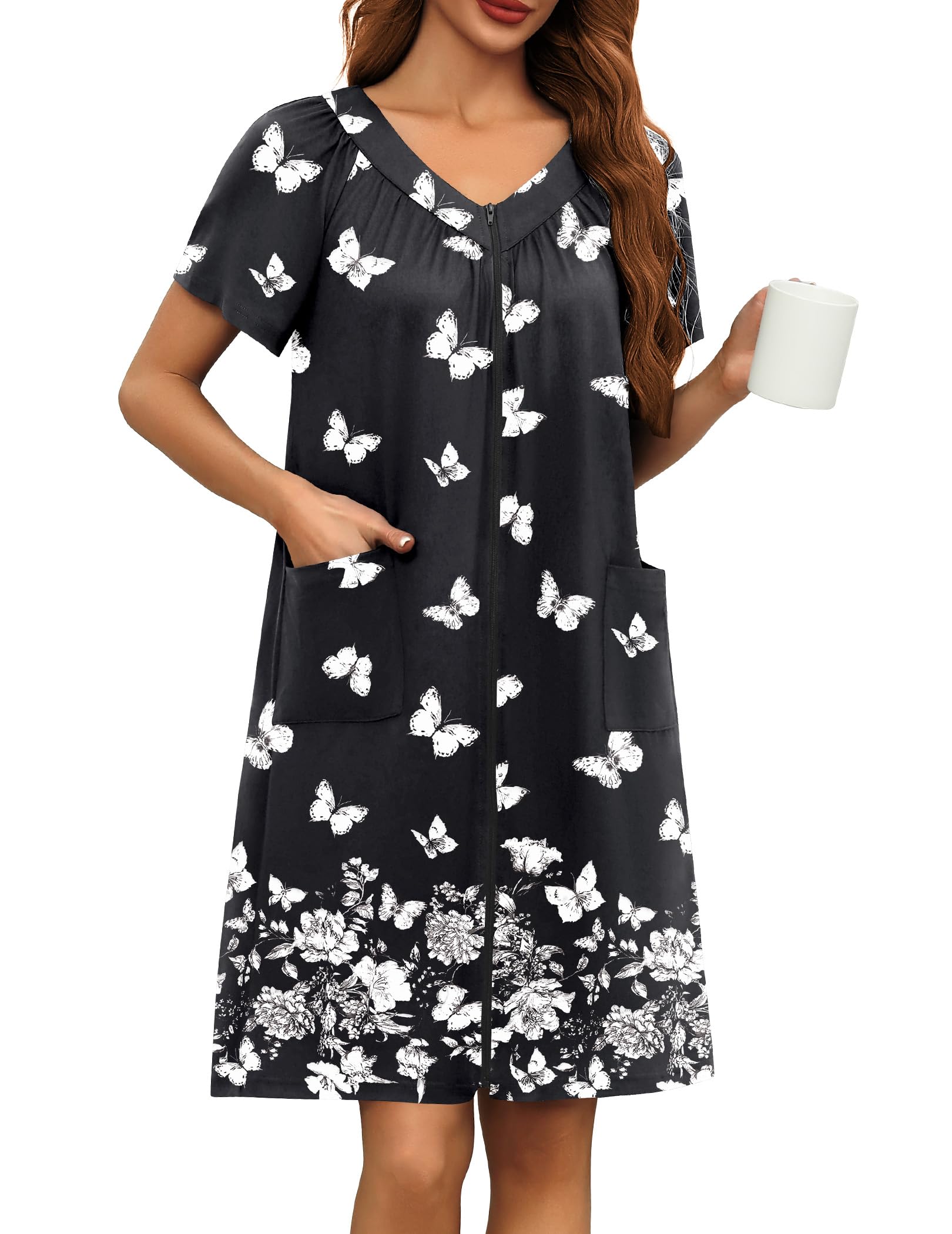Foto 1 | Bata de Dormir Ekouaer para Mujer-Venta Internacional