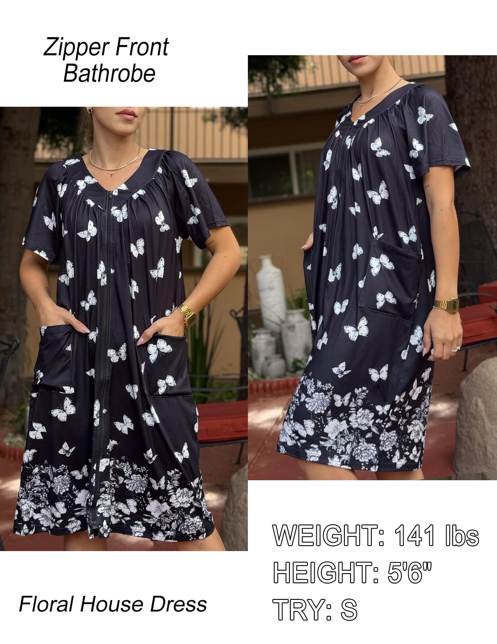 Foto 3 | Bata de Dormir Ekouaer para Mujer-Venta Internacional