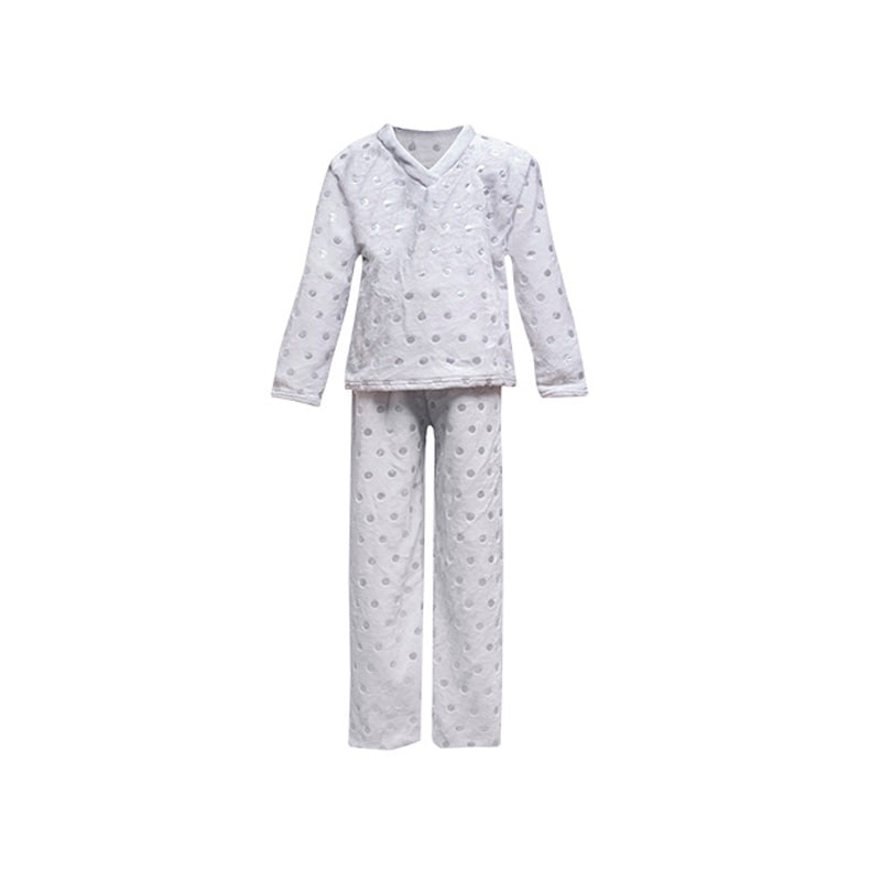 Pijama Tesso Home color Gris Supersoft Silver $804