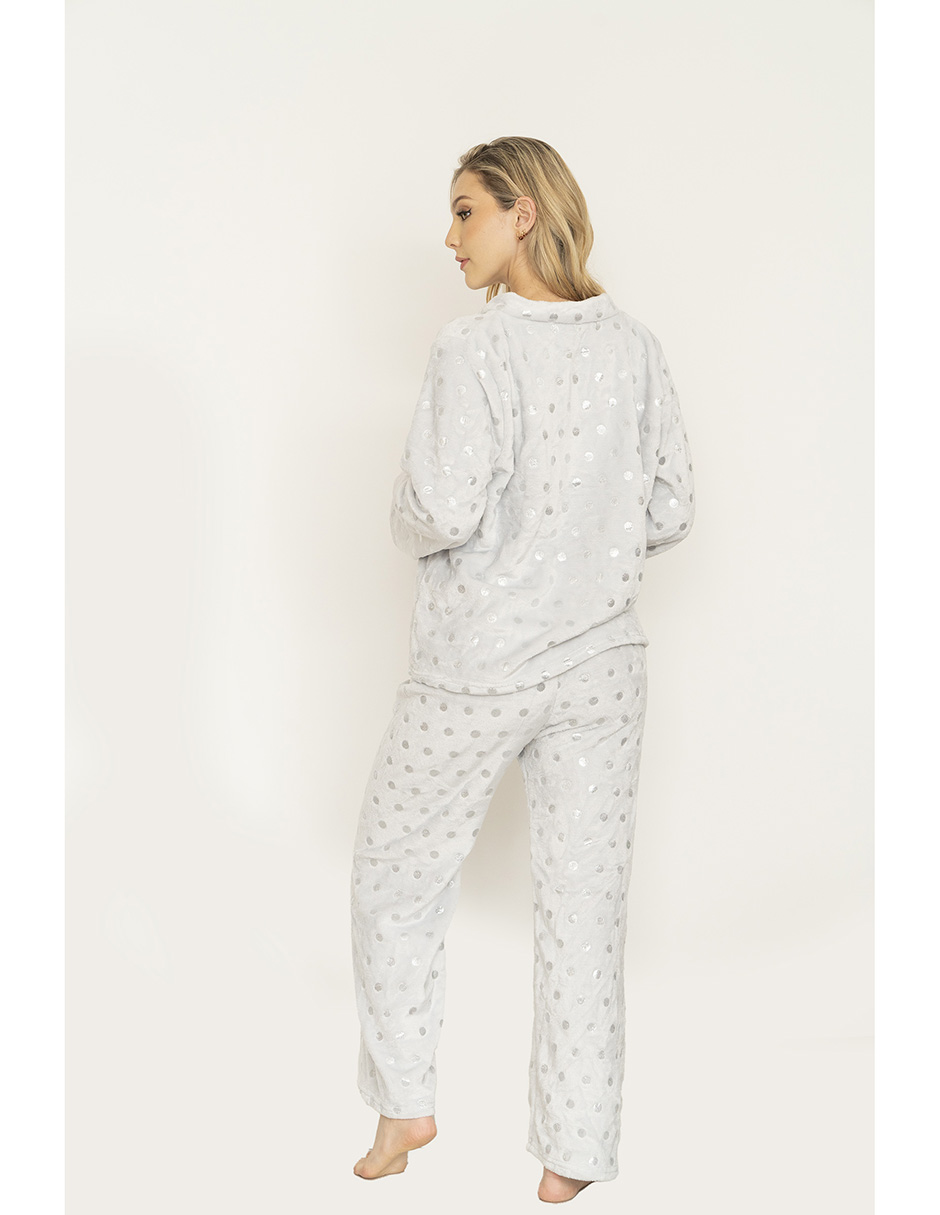 Foto 3 pulgar | Pijama Tesso Home color Gris Supersoft Silver