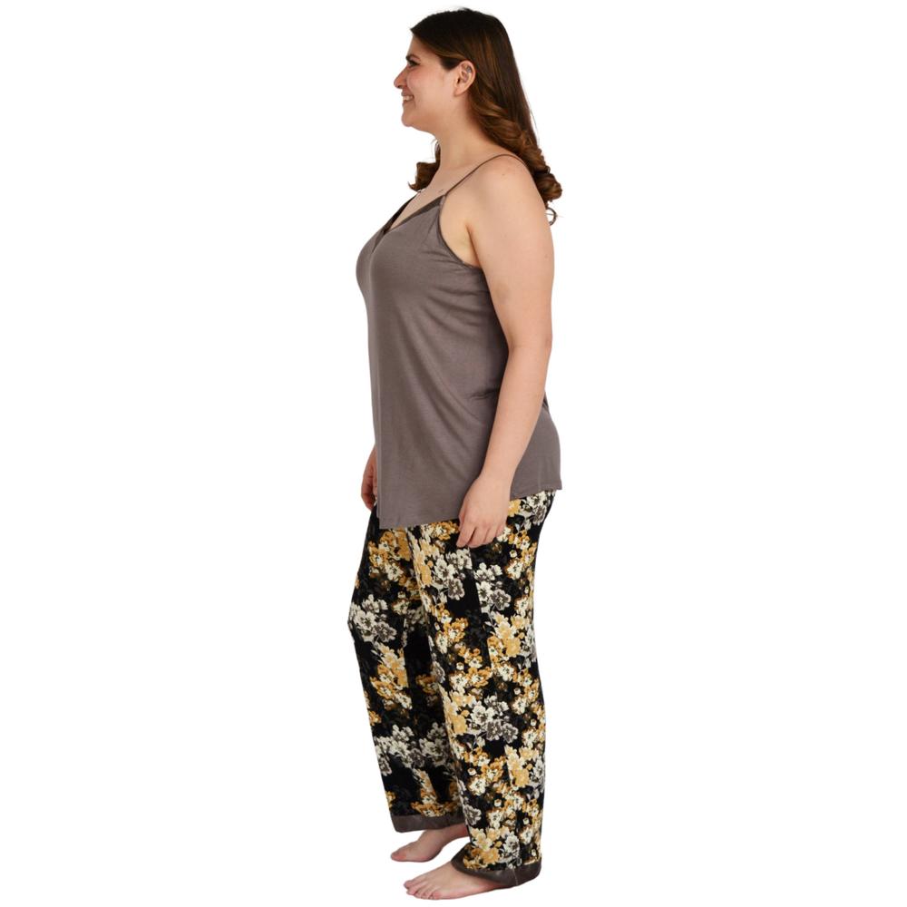 Foto 3 pulgar | Pijama Jocelyn Smith Collection color Gris para Mujer
