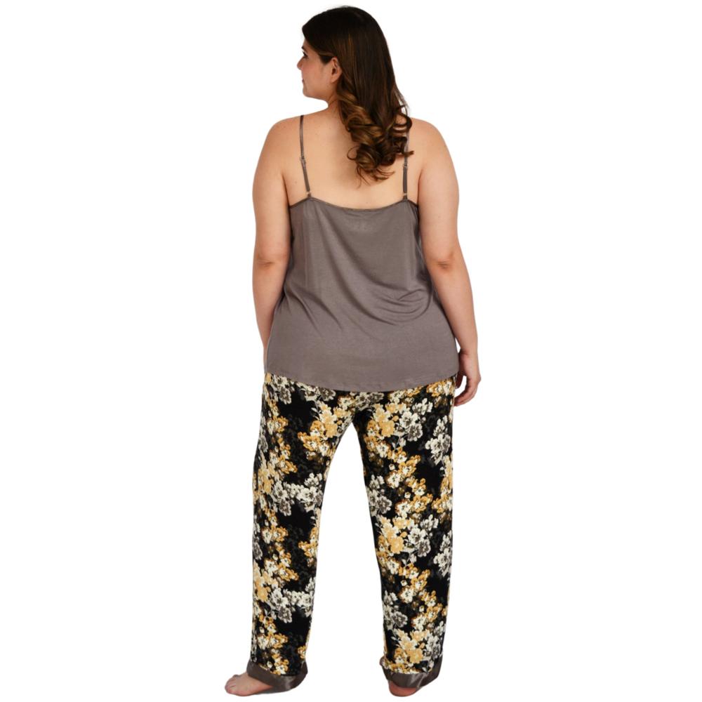 Foto 4 pulgar | Pijama Jocelyn Smith Collection color Gris para Mujer