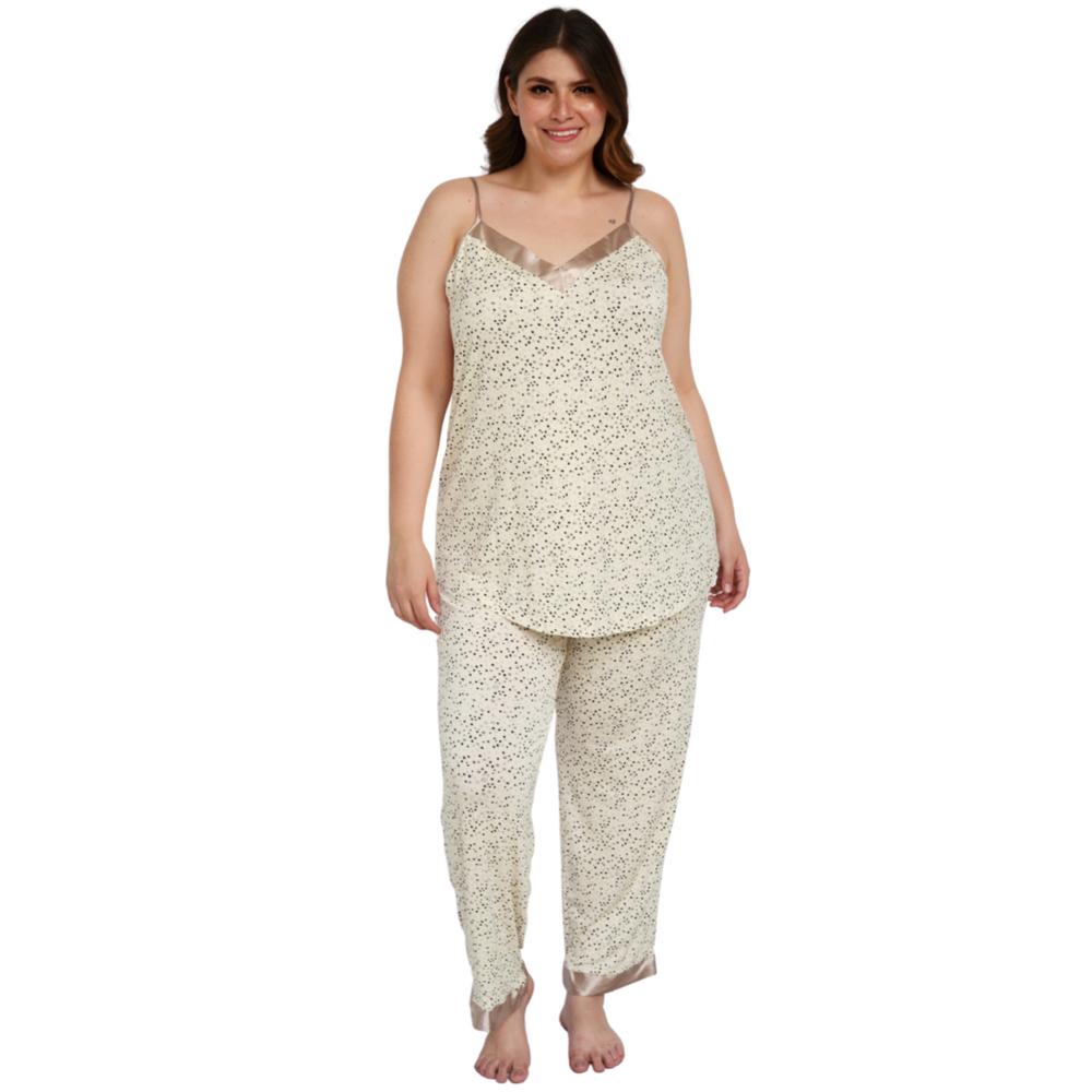 Pijama Jocelyn Smith Collection color Blanco para Mujer