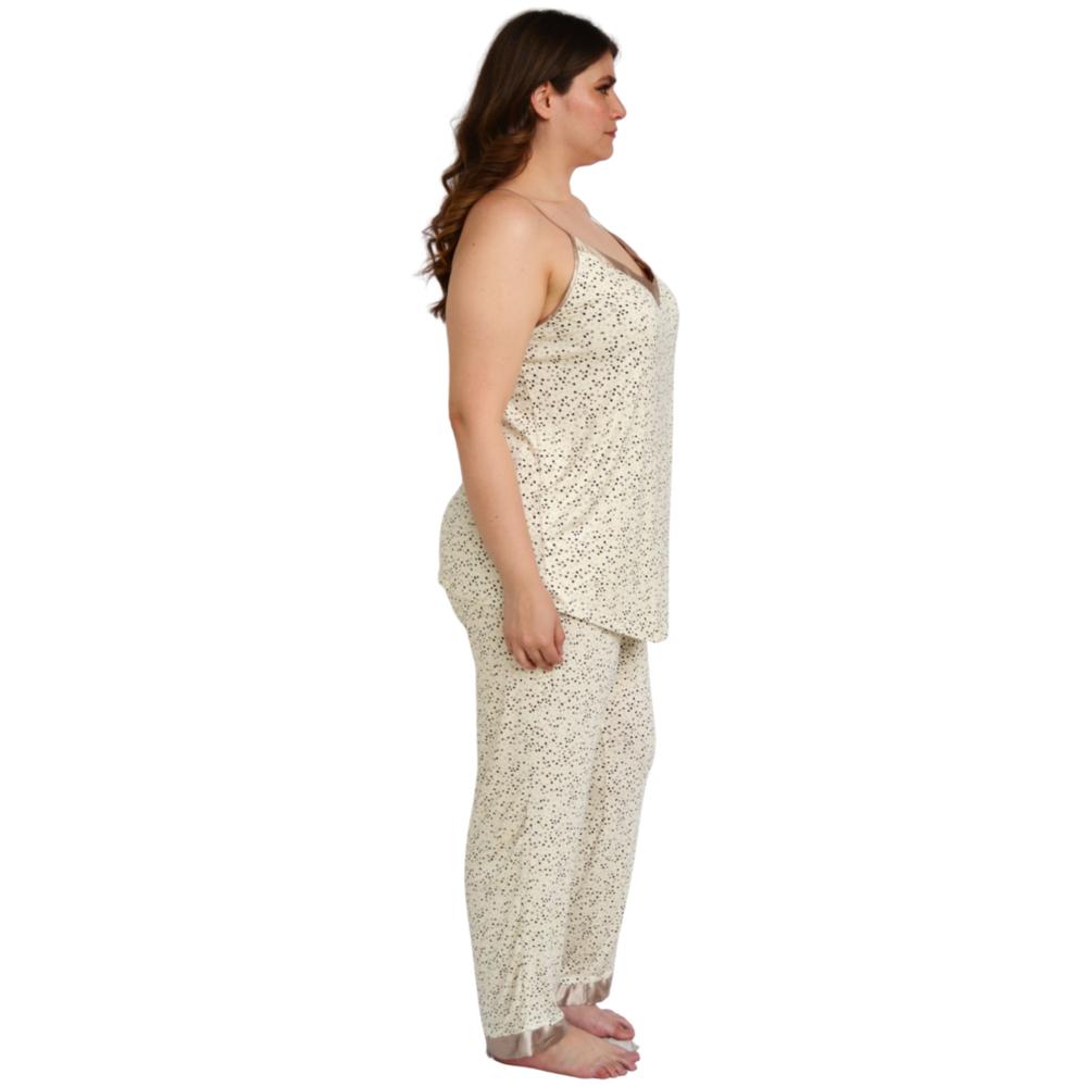 Foto 2 | Pijama Jocelyn Smith Collection color Blanco para Mujer