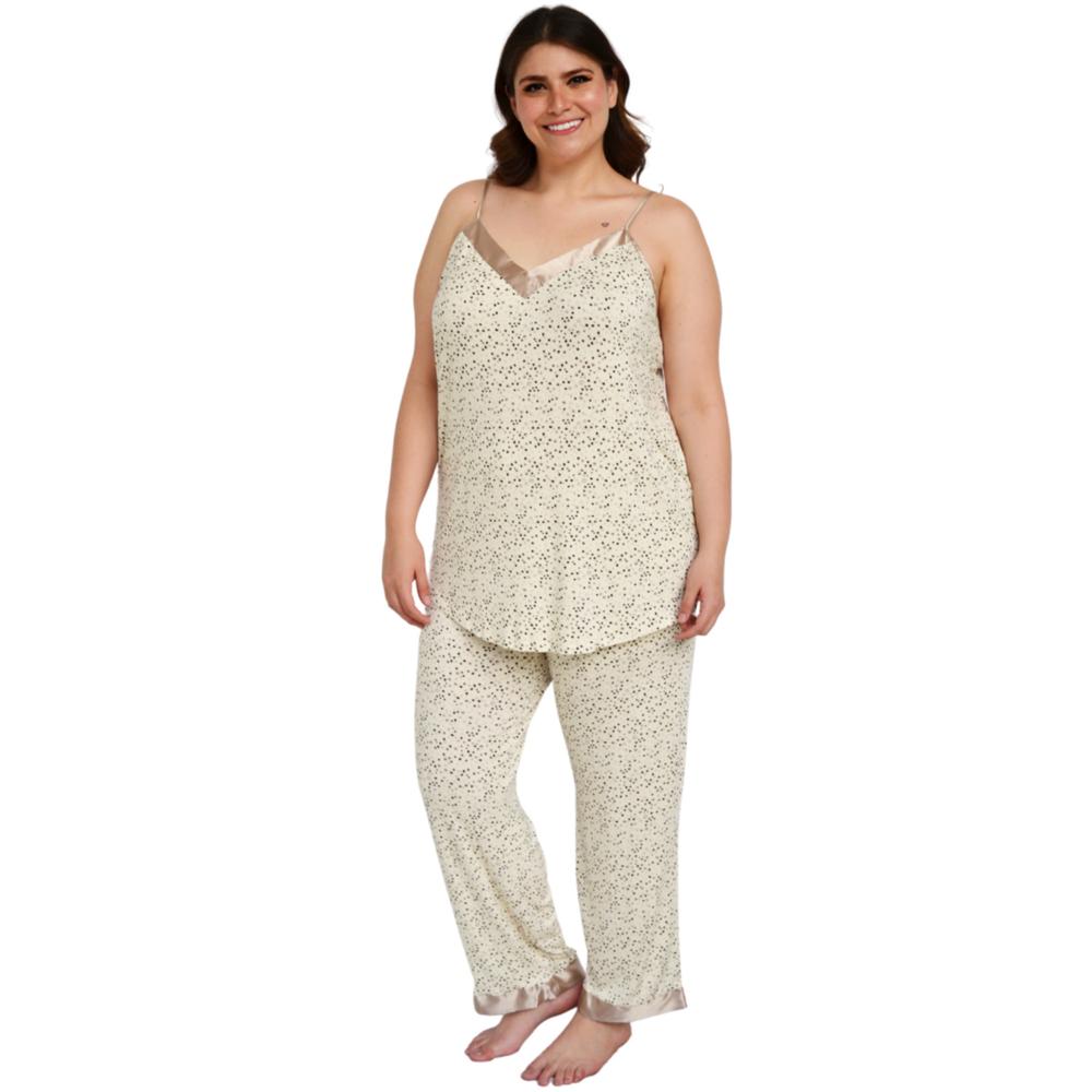 Foto 6 | Pijama Jocelyn Smith Collection color Blanco para Mujer