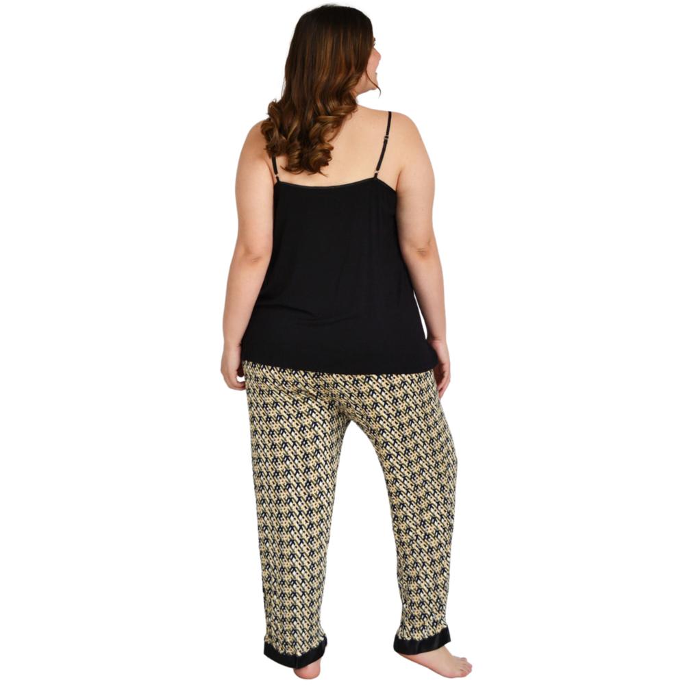 Foto 4 pulgar | Pijama Jocelyn Smith Collection color Negro para Mujer