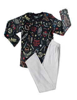 Foto 2 | Pijama Vianney Chica Harry Potter color Marino