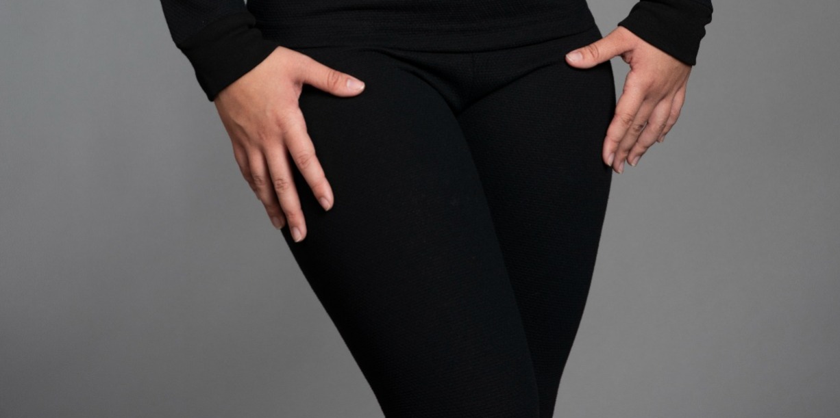 Foto 5 pulgar | Conjunto Térmico 100% John Henry Negro para Dama