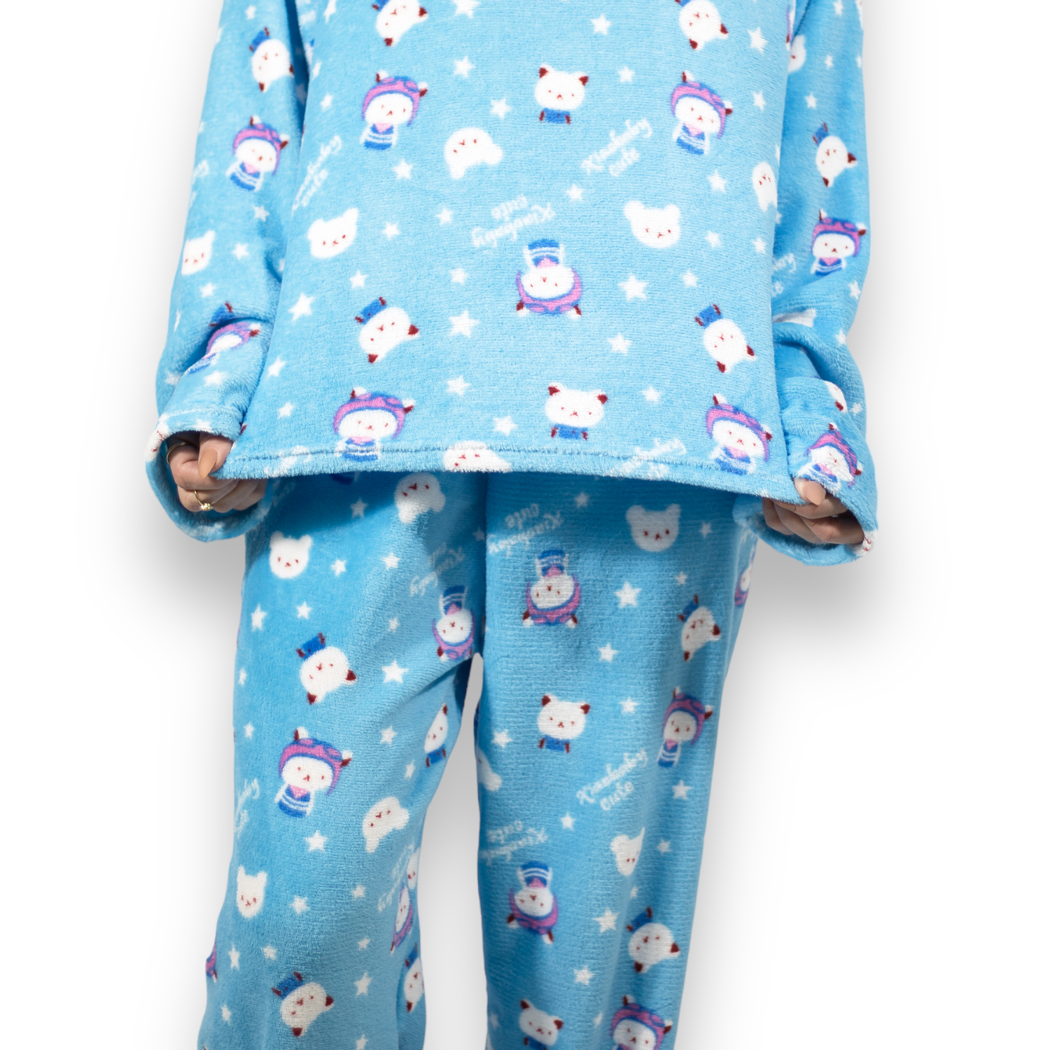 Foto 3 | Pijama Afelpada de Mujer Pij-035-2 Diseño Único Tela Polar
