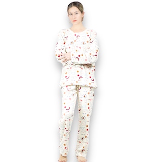Foto 1 | Pijama Afelpada de Mujer Pij-035-2 Diseño Único Tela Polar