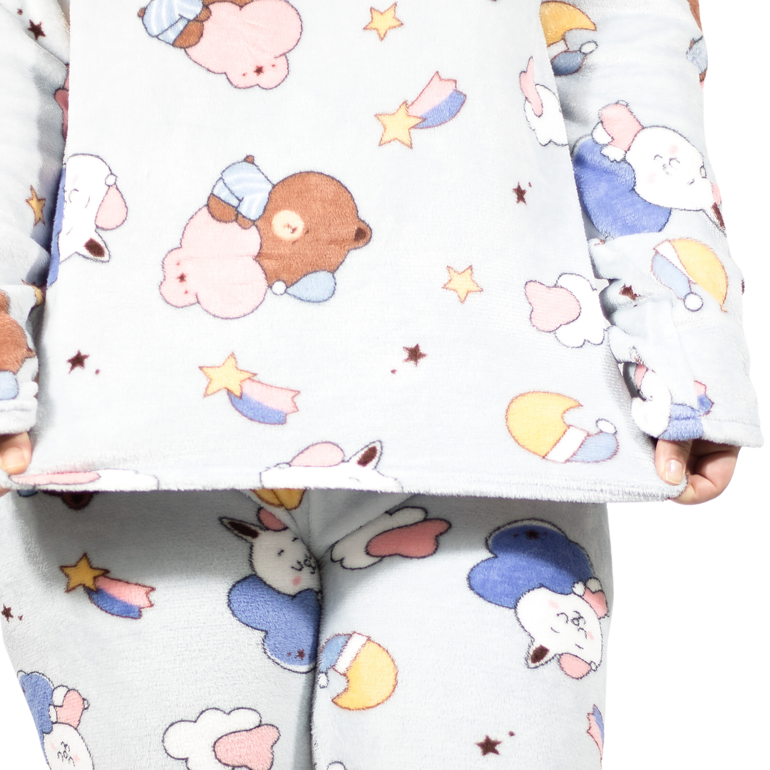 Foto 3 | Pijama Afelpada de Mujer Pij-035-3 Diseño Único de Tela Polar