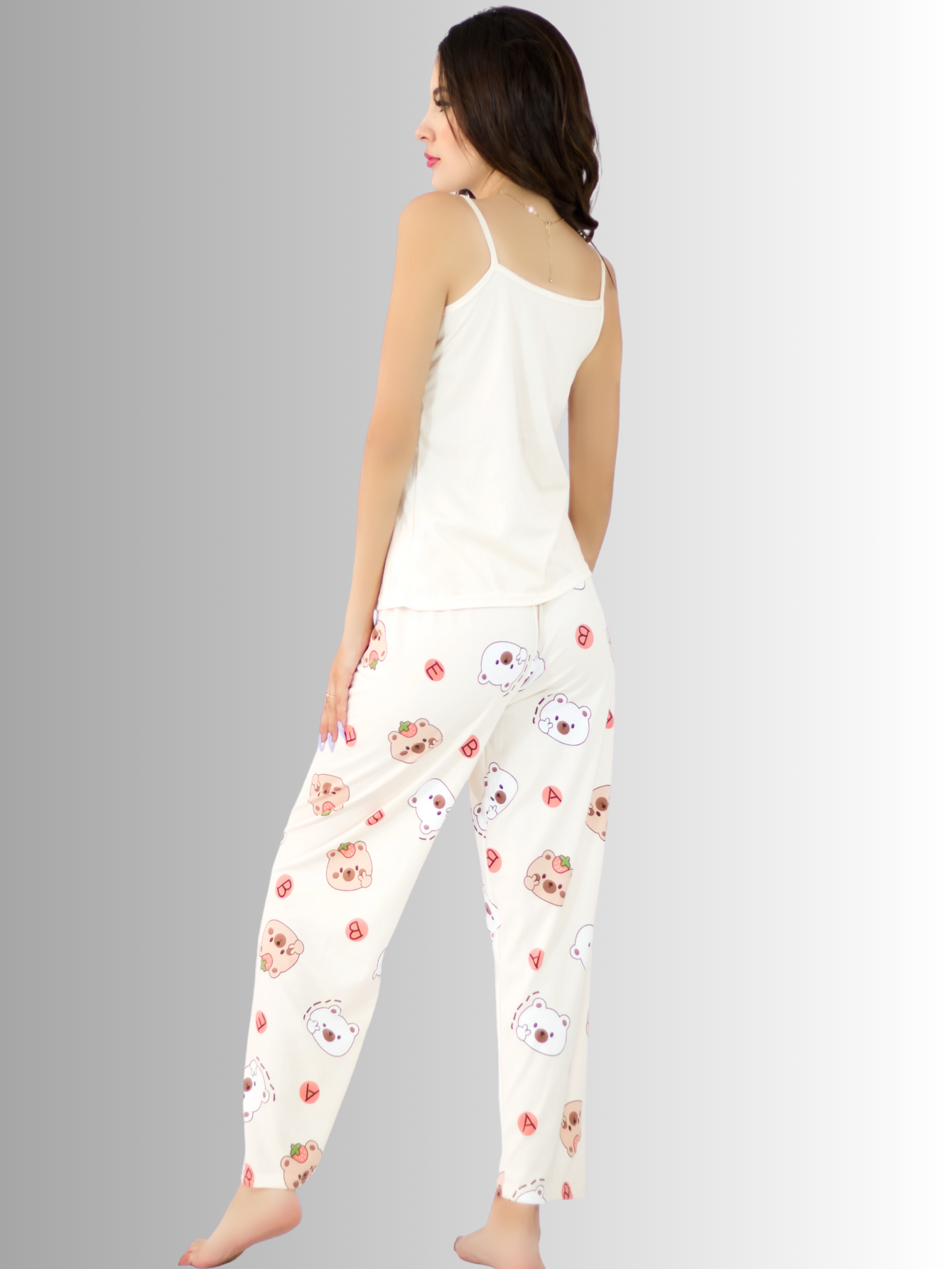 Foto 7 pulgar | Set de Pijama de 3 Piezas Pantalón Short y Blusa para Mujer Pij-084 Diseño Único