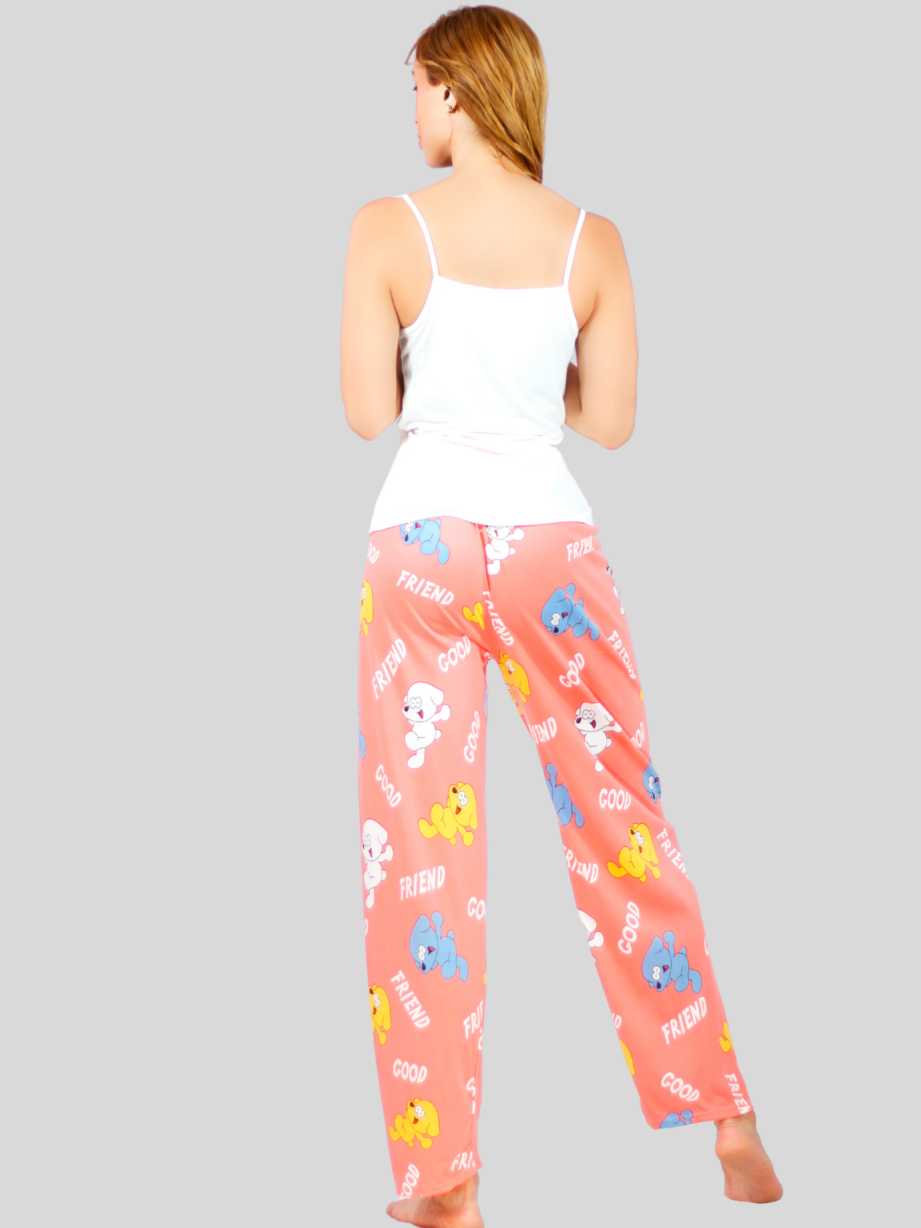 Foto 3 | Set Pijama de Pantalón Y Blusa Pij-086 Estampado para Mujer