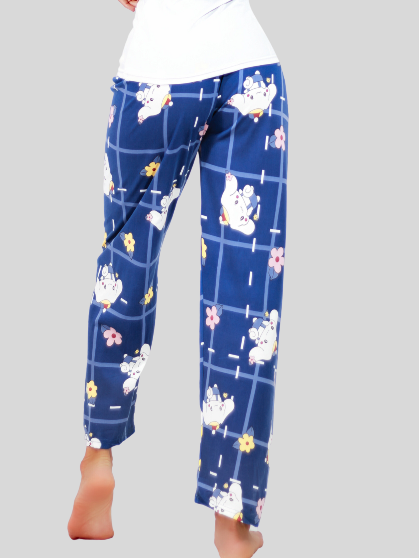 Foto 7 pulgar | Set Pijama de Pantalón y Blusa Pij-086 Estampado para Mujer