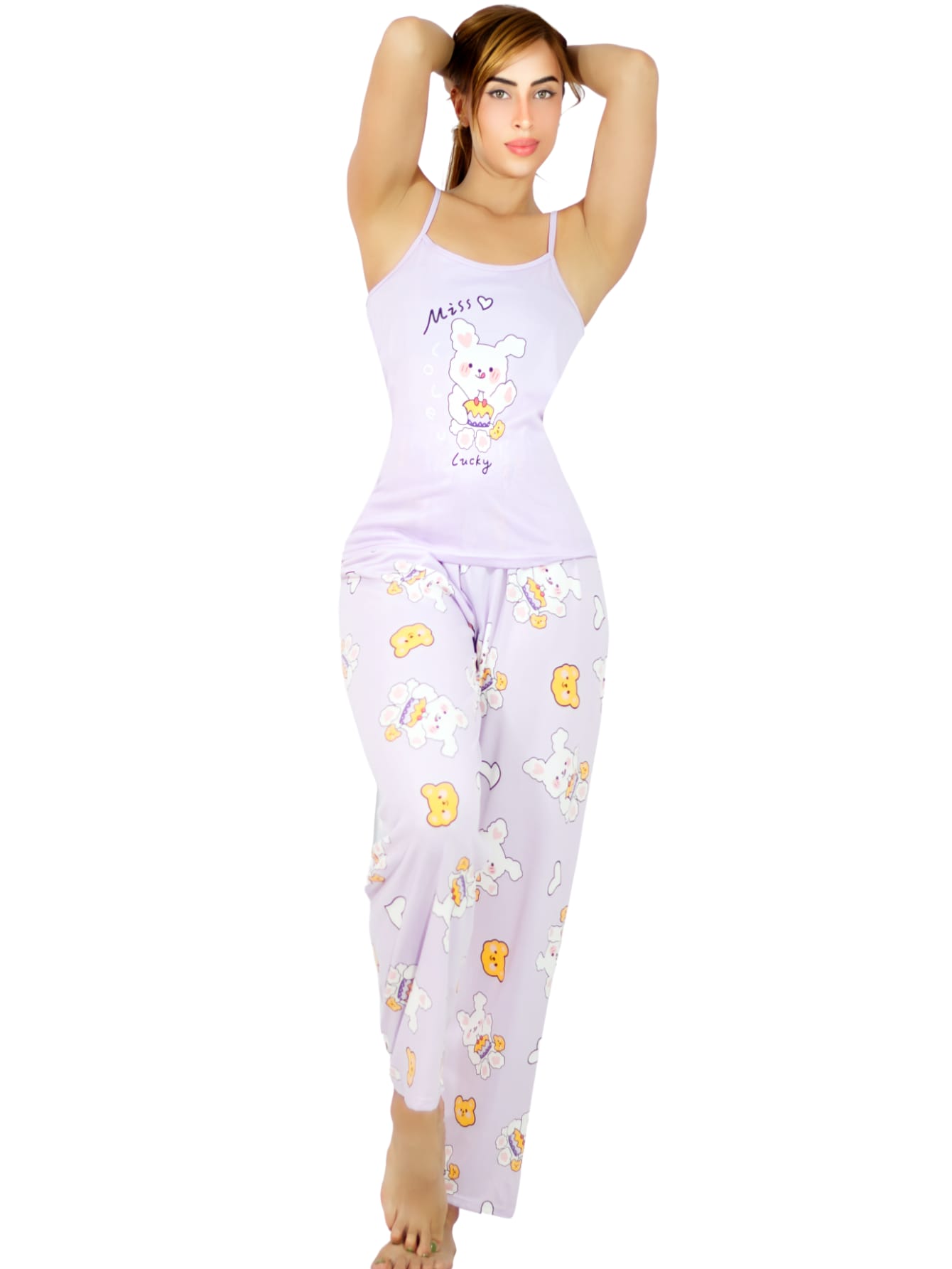 Conjunto de Pijama Estampado para Mujer $279