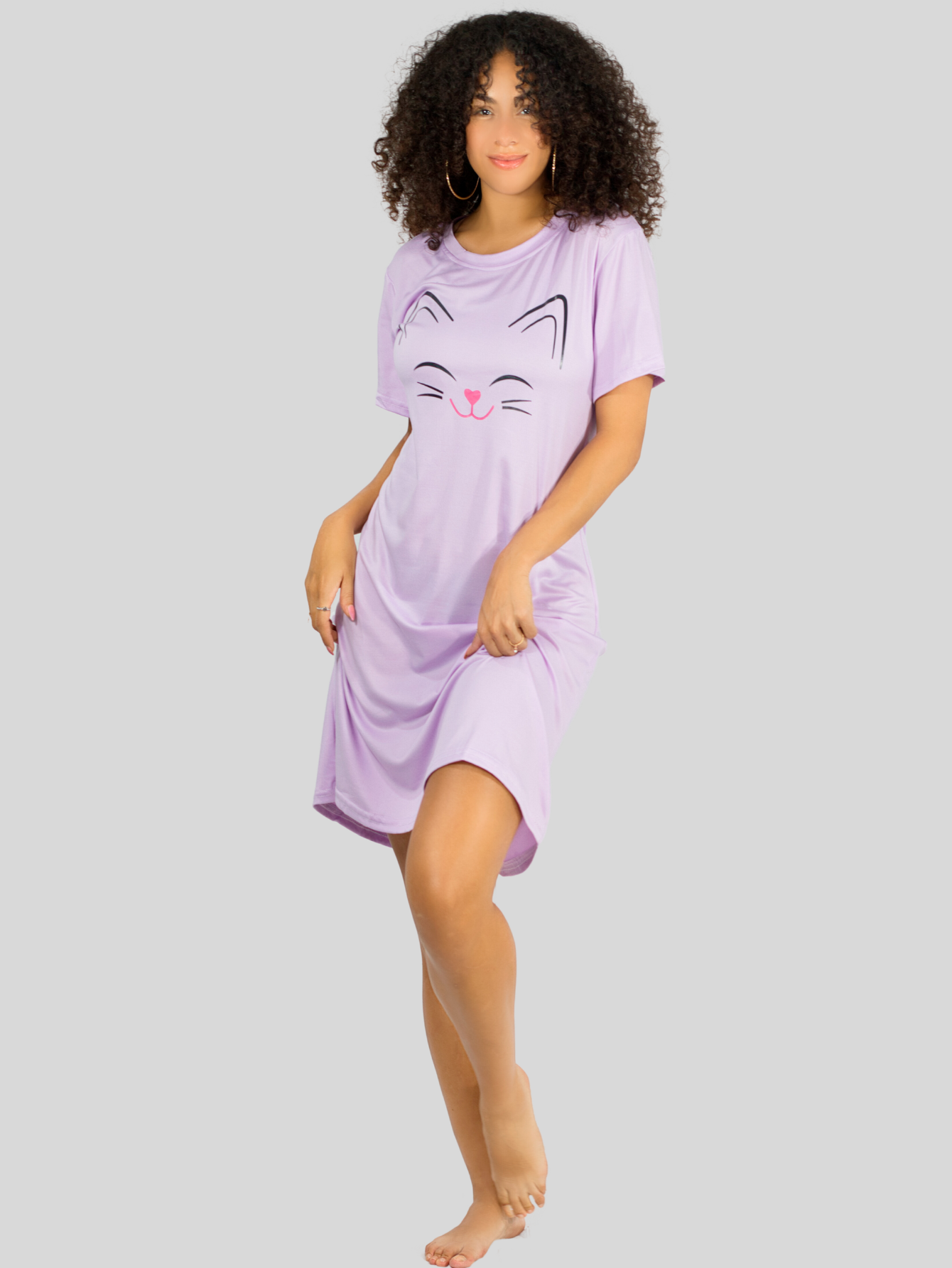 Foto 5 pulgar | Camison Para Dormir Mujer Pijama Aesthetic Batas Pij-08-2 D36 Dama Bluson