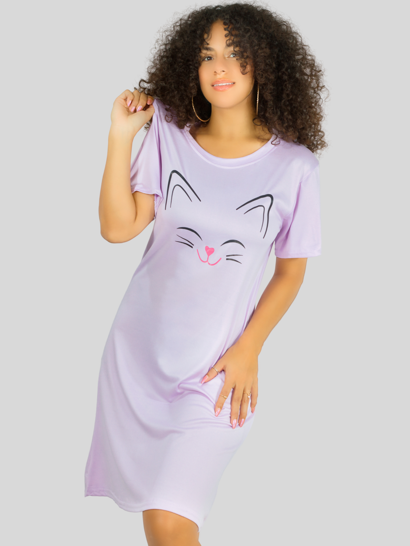 Foto 6 pulgar | Camison Para Dormir Mujer Pijama Aesthetic Batas Pij-08-2 D36 Dama Bluson