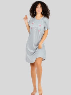 Foto 4 | Camison Para Dormir Mujer Pijama Aesthetic Batas Pij-08-2 D37 Dama Bluson