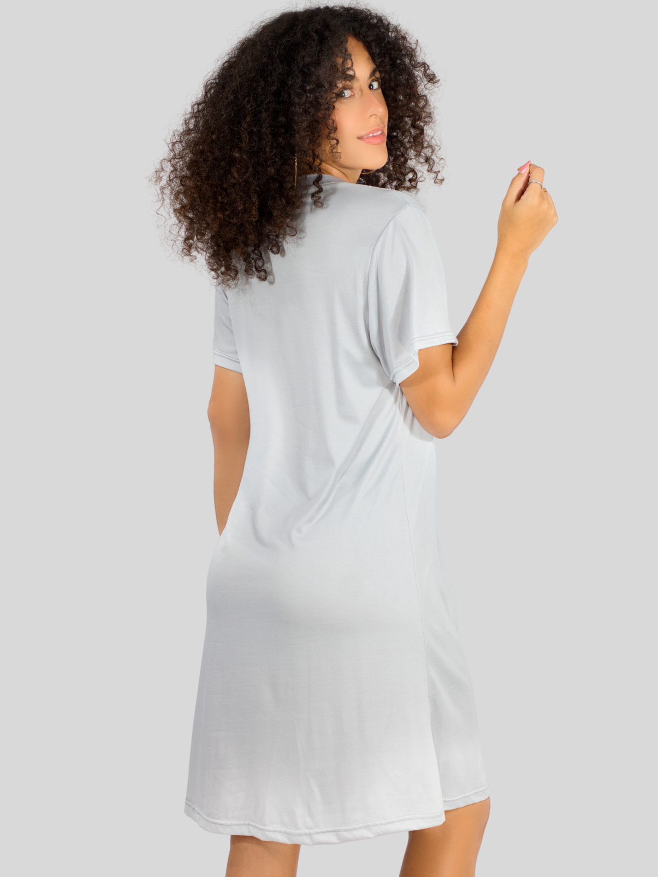 Foto 7 pulgar | Camison Para Dormir Mujer Pijama Aesthetic Batas Pij-08-2 D37 Dama Bluson