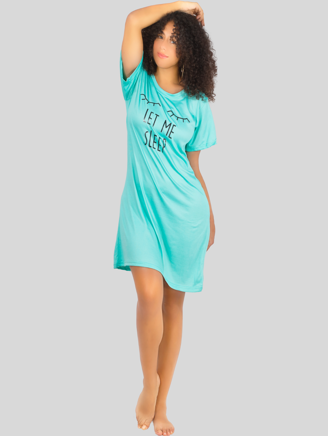Foto 3 pulgar | Camison Para Dormir Mujer Pijama Aesthetic Batas Pij-08-2 D33 Dama Bluson