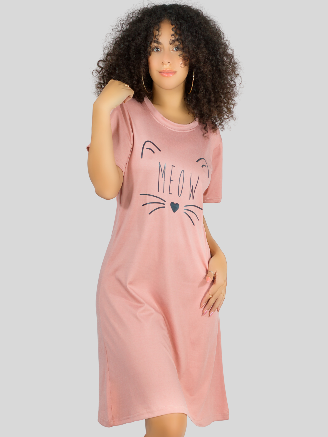 Foto 6 pulgar | Camison Para Dormir Mujer Pijama Aesthetic Batas Pij-08-2 D38 Dama Bluson