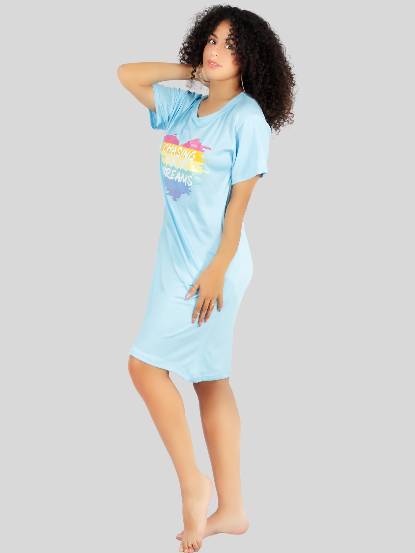 Foto 5 pulgar | Camison Para Dormir Mujer Pijama Aesthetic Batas Pij-08-2 D31 Dama Bluson