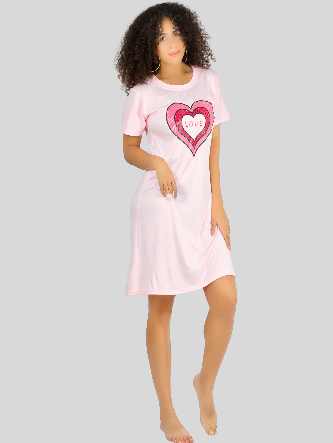 Foto 3 pulgar | Camison Para Dormir Mujer Pijama Aesthetic Batas Pij-08-2 D40 Dama Bluson
