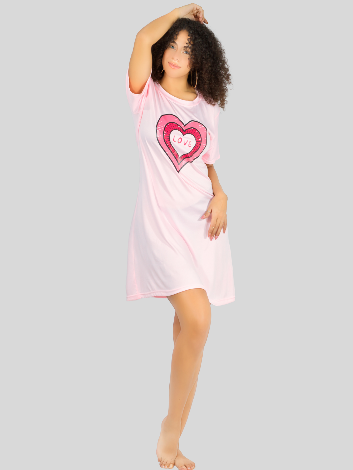 Foto 5 pulgar | Camison Para Dormir Mujer Pijama Aesthetic Batas Pij-08-2 D40 Dama Bluson