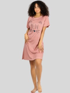 Foto 4 | Set De 2 Camisone Para Dormir Mujer Pijama Aesthetic Batas Pij-08-2 D37 Y D38 Dama Bluson