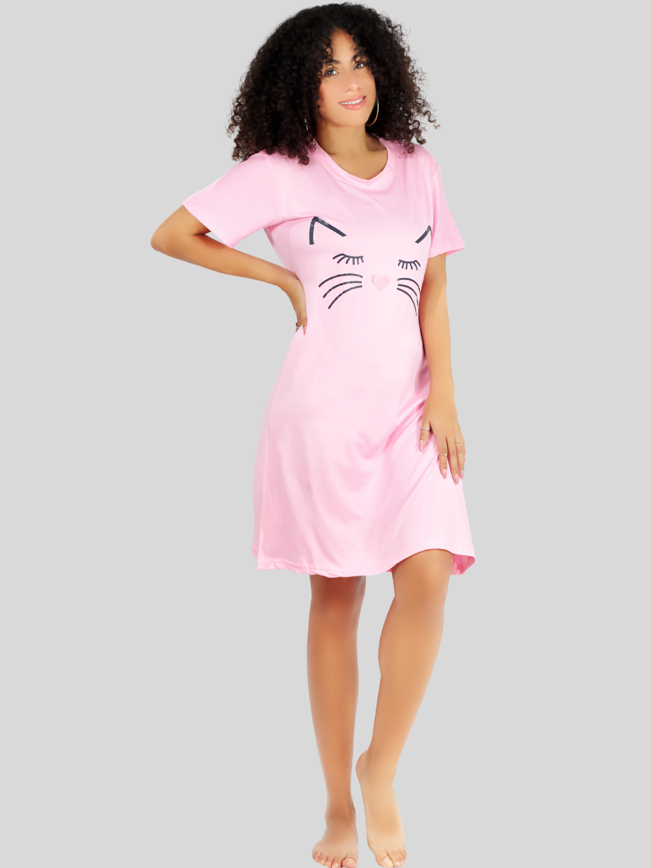 Foto 4 | Set De 2 Camisones Para Dormir Mujer Pijama Aesthetic Batas Pij-08-2 D31 Y D32 Dama Bluson