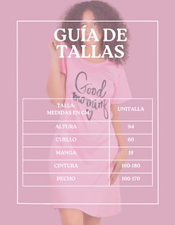 Foto 6 | Set De 2 Camisones Para Dormir Mujer Pijama Aesthetic Batas Pij-08-2 D31 Y D32 Dama Bluson
